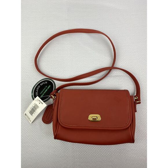 NWT Island Spun Women’s Red Crossbody Everyday Bag Purse - Picture 2 of 6